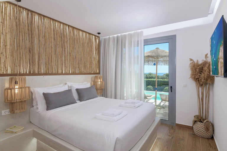 Bedroom 2, Villa Elia Gennadi, South Aegean