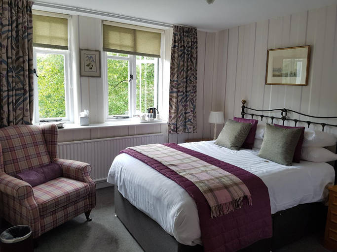 Bedroom, The Old Dungeon Ghyll Hotel, Cumbria