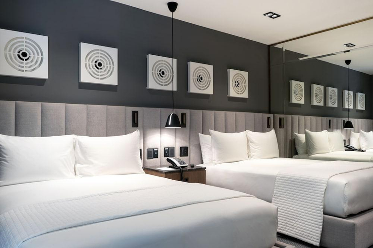Bedroom 3, Hotel Brick, Mexico City