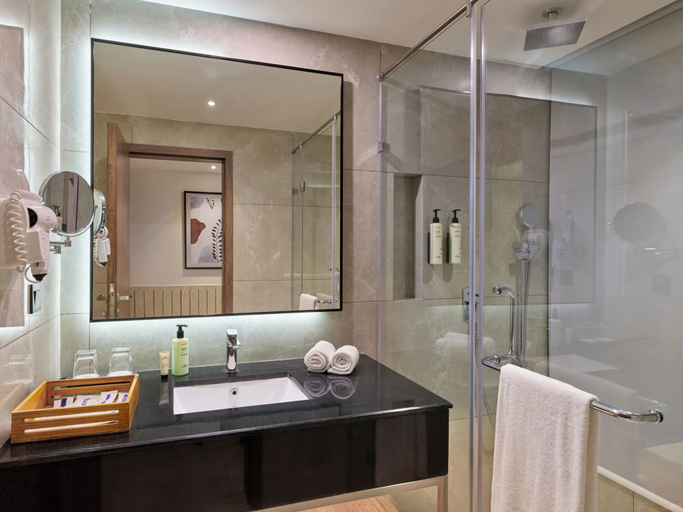 Bathroom 3, Sarovar Portico Gir, Junagadh