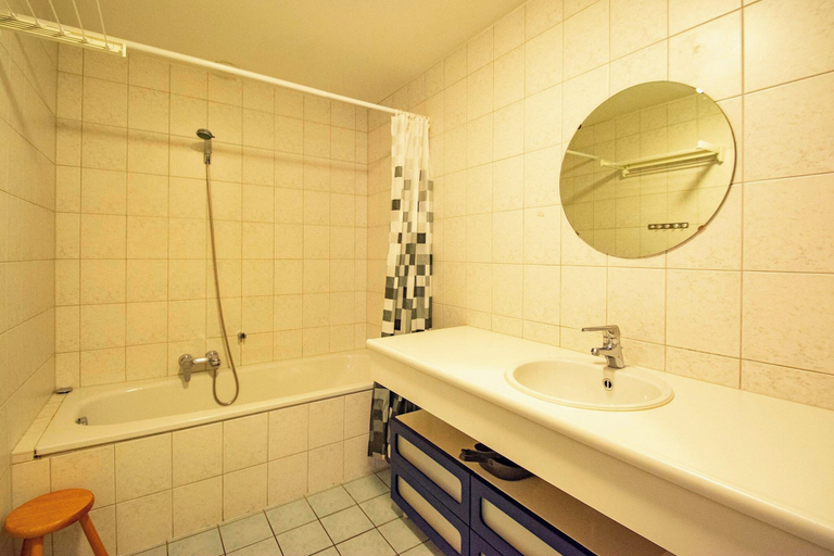 Bathroom, Apartment in Bergen Near Sandy Beach, Zijpe