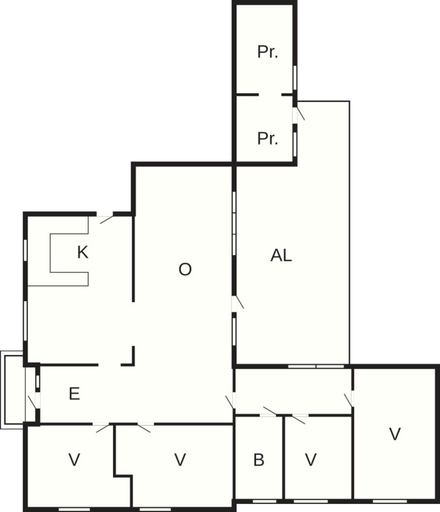 Floor plan, 4 Star Holiday Home in Kallo-knippla, Öckerö