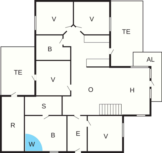 Floor plan, Well-maintained Holiday Home in Faborg, Faaborg-Midtfyn