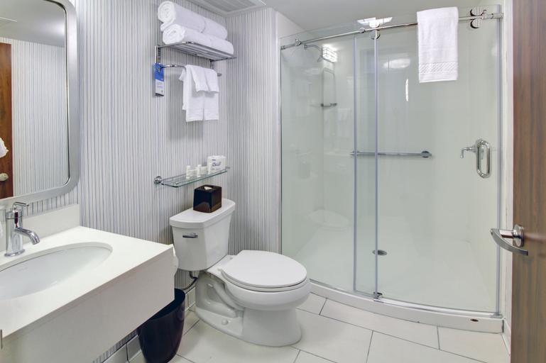 Bathroom 5, Fairfield Inn New York Manhattan/Financial District, New York