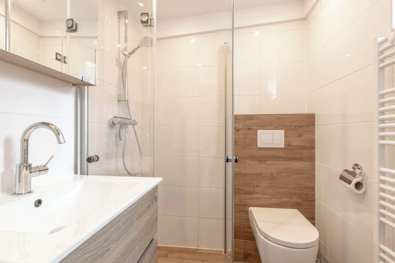 Bathroom, Dune 186 Bungalow on Edge of Park Duinland, Zijpe