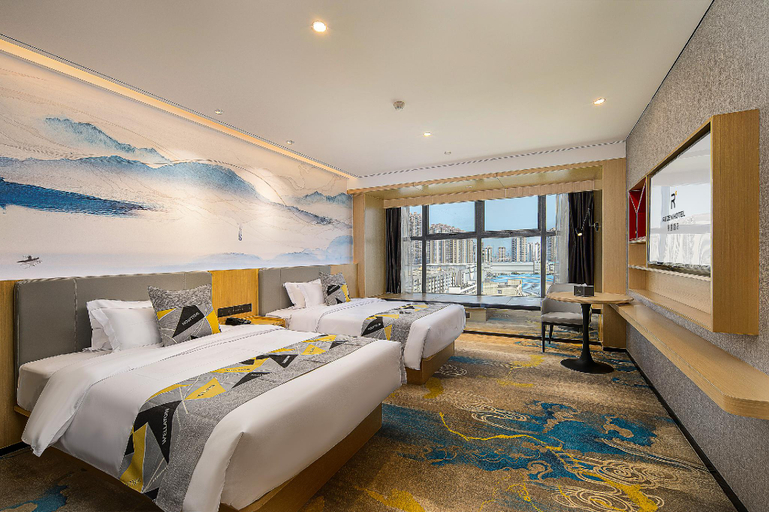 Bedroom 2, Rezen hotel Diancheng Nanning, Nanning