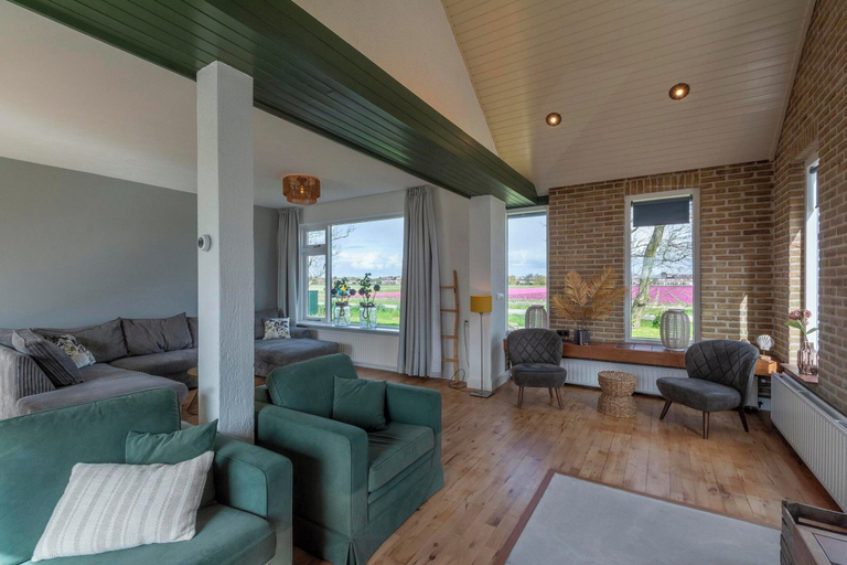 Living room 2, Spacious Villa With Garden, Zijpe