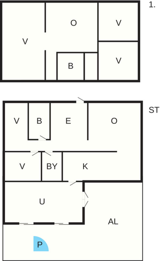Floor plan, 6 Person Holiday Home in Bjorklinge-by Traum, Uppsala