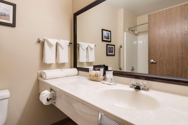 Bathroom 4, Comfort Inn Auburn - Seattle, King