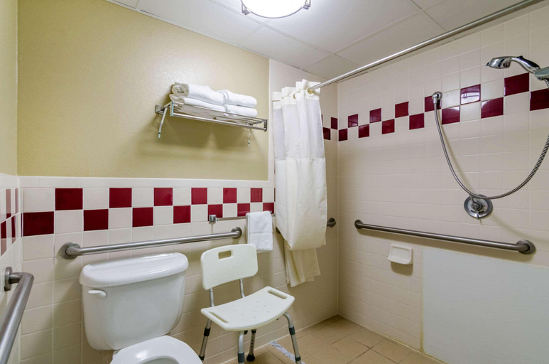 Bathroom 4, Rodeway Inn Newton, Harvey