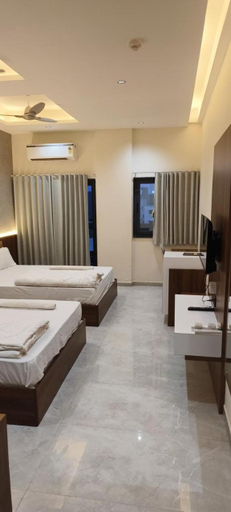 Bedroom, Hotel The Grand Khodiyar, Mahesana