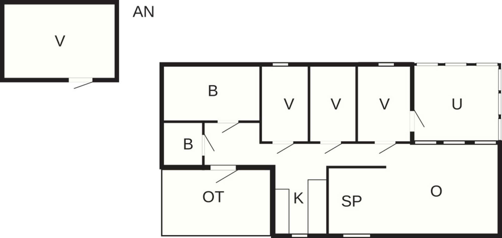 Floor plan, 6 Person Holiday Home in Varmdo-by Traum, Värmdö