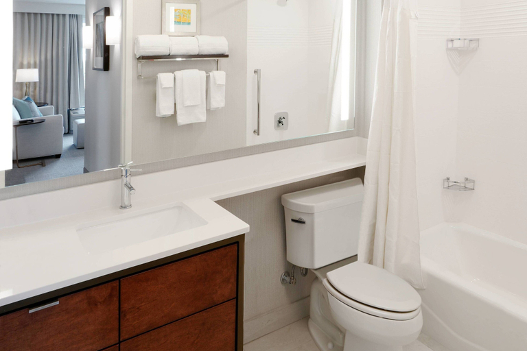 Bathroom 5, TownePlace Suites by Marriott Orlando Downtown, Orange