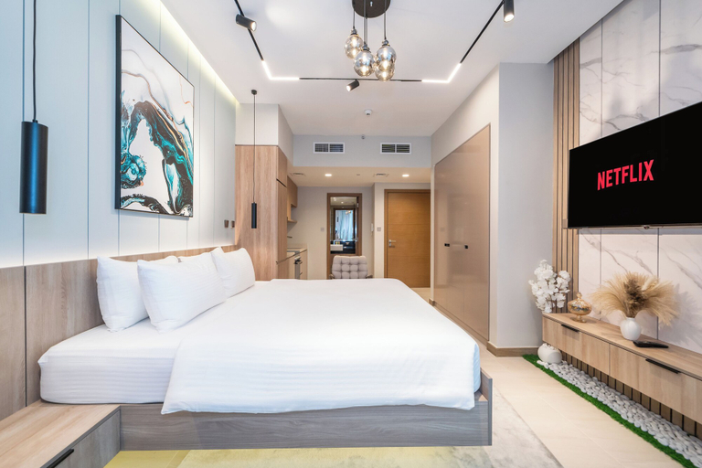 Bedroom 3, Live in Luxury Studio at Urban Oasis Residences, Dubai