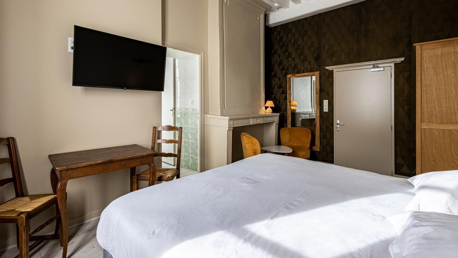Bedroom 2, Logis Hostellerie Bressane, Saône-et-Loire