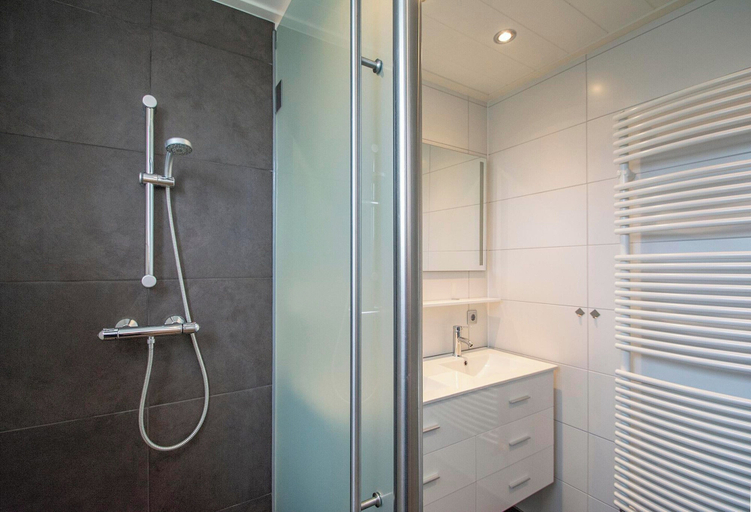 Bathroom 4, Bungalow Near Dutch Coast With Private Garden, Zijpe