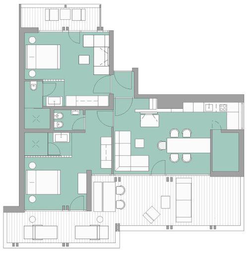 4, Max Green Forest Apartments, Bolzano