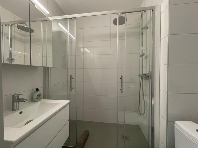 Bathroom 5, T2 Elio - proche gare et aeroport, parking prive, Haut-Rhin