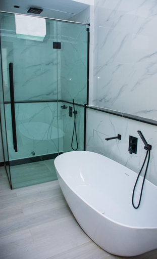 Bathroom 3, THE THRIBEKA INTERNATIONAL HOTEL, Oshimili South
