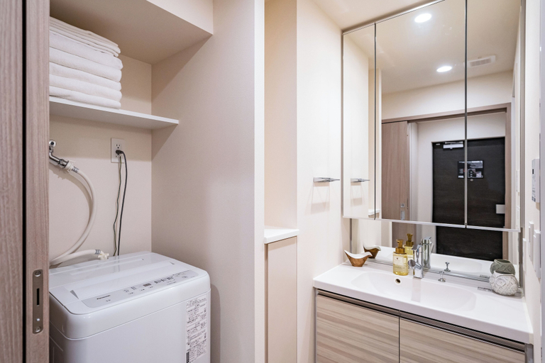 Bathroom 3, Apartment Hotel 11 Shinsaibashi 7, Osaka