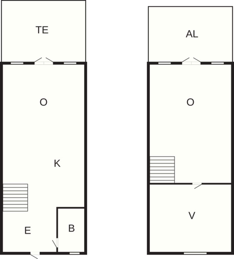 Floor plan, 4 Person Holiday Home in Hadsund, Mariagerfjord