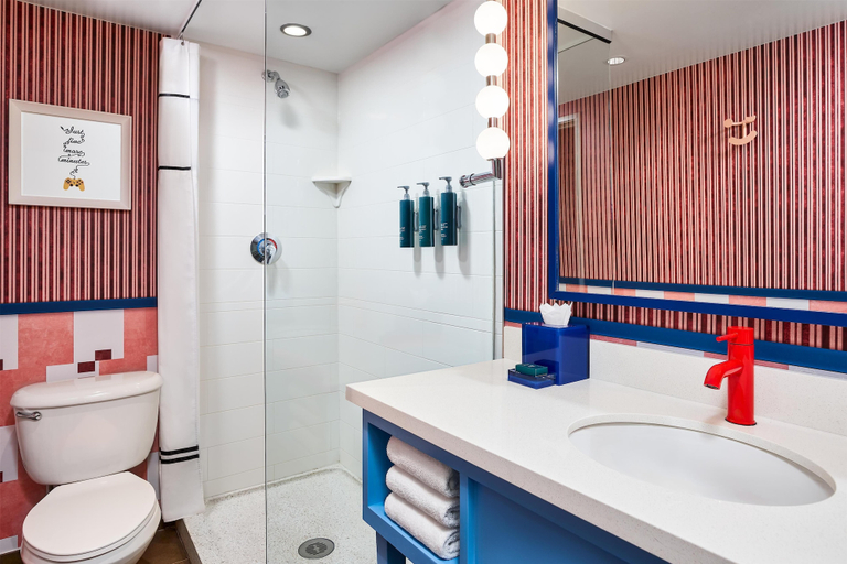 Bathroom 4, the Curtis Denver - a DoubleTree by Hilton Hotel, Denver