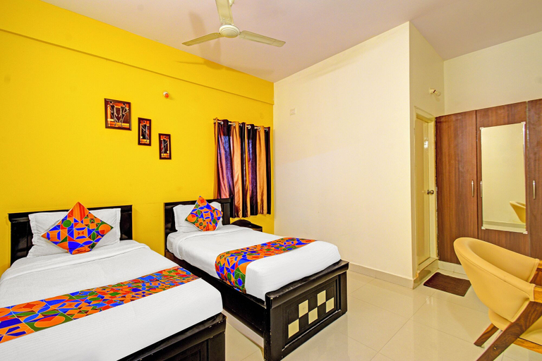 Bedroom 2, FabHotel Namaha Suites, Ranga Reddy
