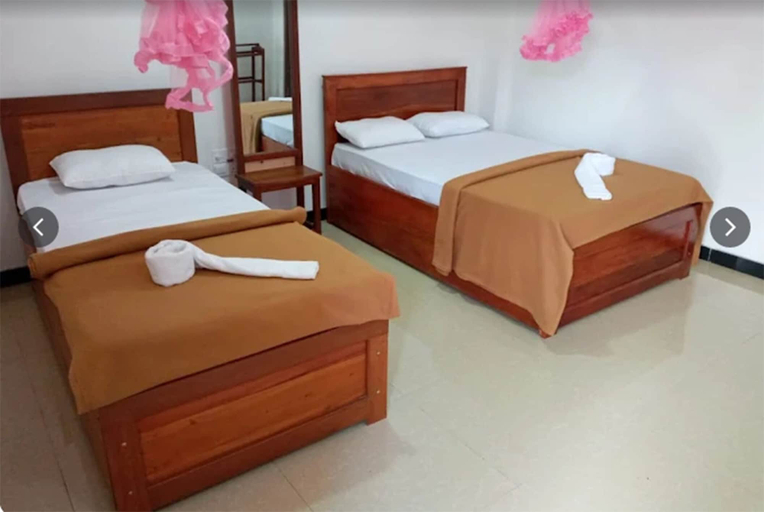 Bedroom, New Heaven Hotel, Ambagamuwa