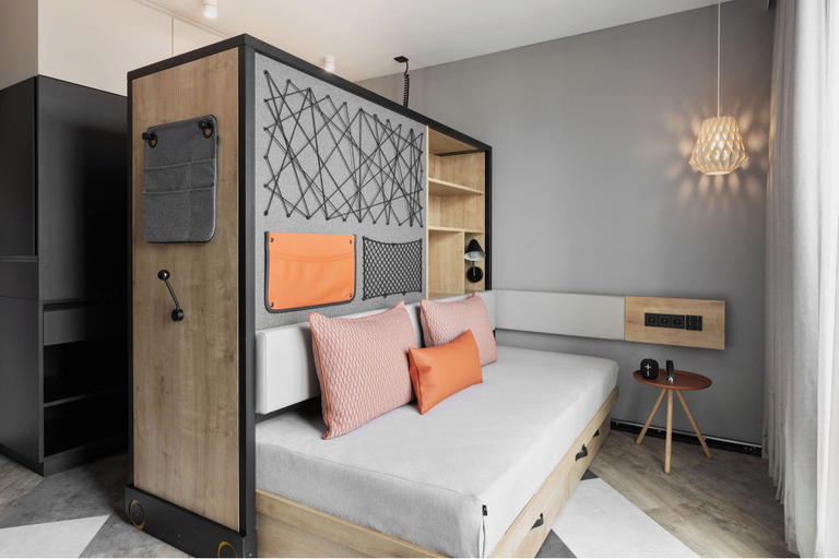 Bedroom 3, Stay KooooK Leipzig City – Online Check In, Leipzig