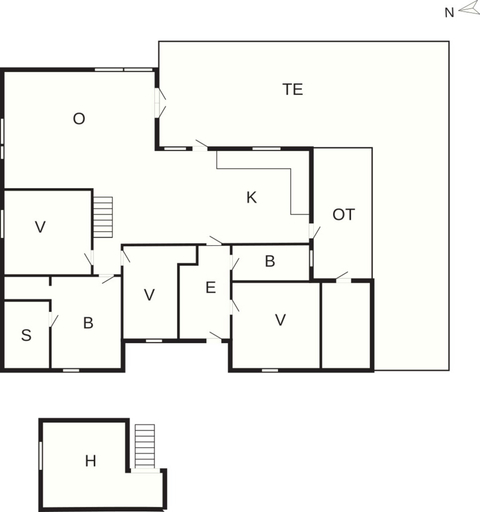 Floor plan 2, Tranquil Haven in Lyngsa - By Traum Ferienwohnungen, Frederikshavn