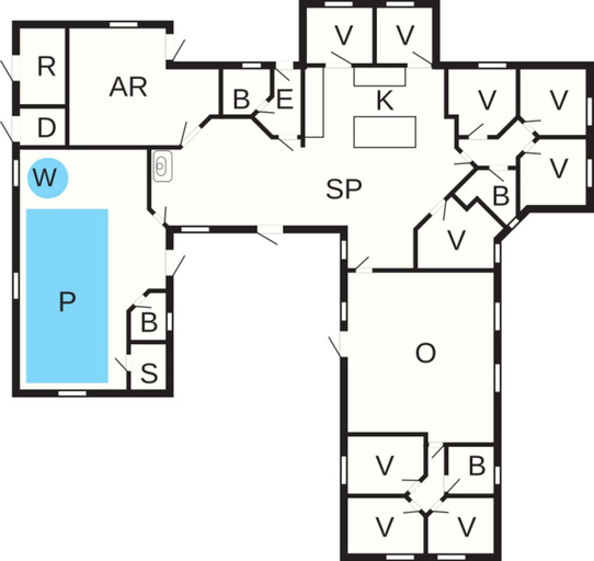 Floor plan, Luxury Retreat by Beach - By Traum Ferienwohnungen, Guldborgsund