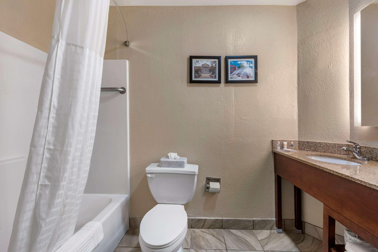 Bathroom 4, Comfort Inn Lafayette I-65, Tippecanoe