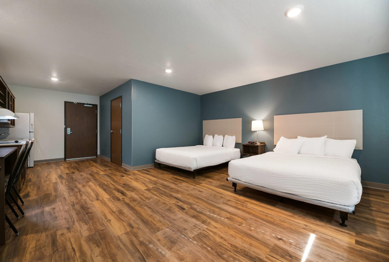 Bedroom 3, WoodSpring Suites Cocoa Beach - Rockledge, Brevard