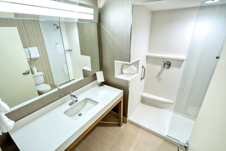 Bathroom 3, Courtyard by Marriott North Brunswick, Middlesex