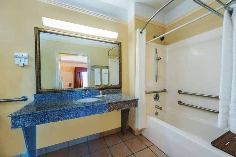 Bathroom 4, Quality Inn & Suites Greenville, Hunt