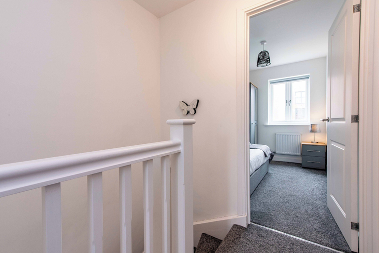 Bedroom, Saxelbye House, Derby