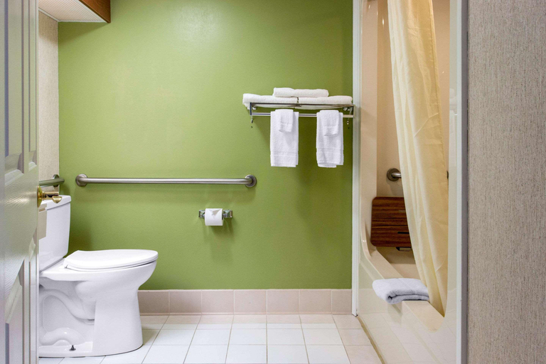 Bathroom 5, Sleep Inn & Suites Oregon Area, Lucas