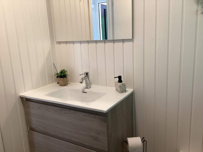 Bathroom 3, 6 Person Holiday Home in Norre Nebel, Varde
