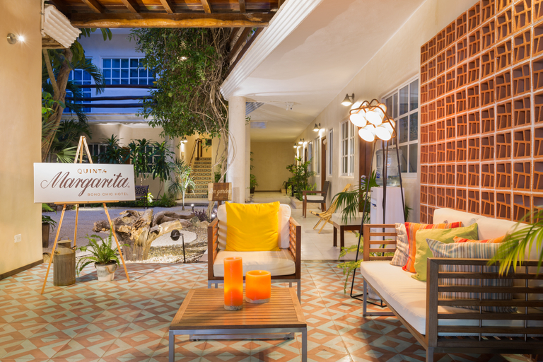 Public Area 3, Quinta Margarita, Boho Chic Hotel, Cozumel