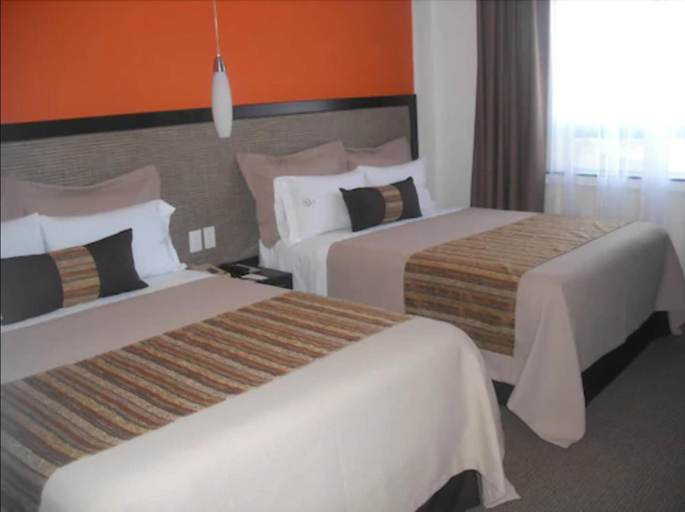 Bedroom 2, Hotel Catedral, Mexico City
