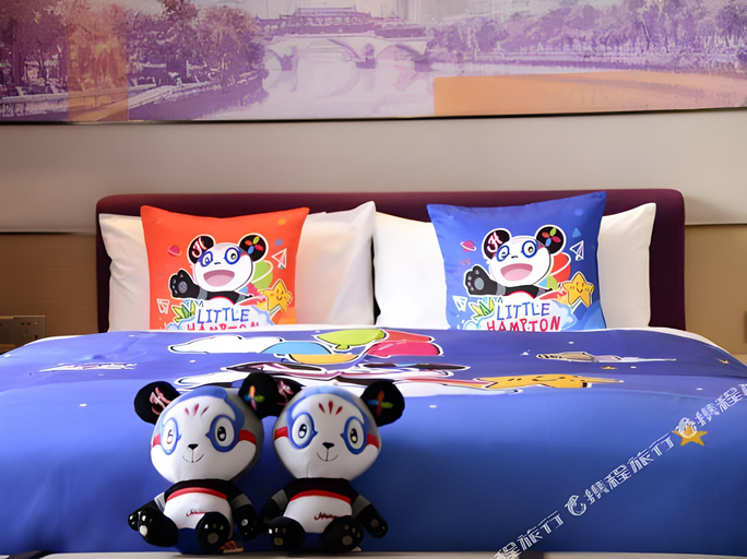 Bedroom 2, Hampton by Hilton Chengdu Chunxi Road, Chengdu