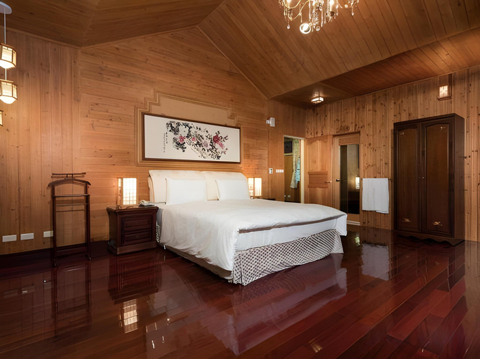 Bedroom 2, Ming Chi Shan Zhuang, Yilan
