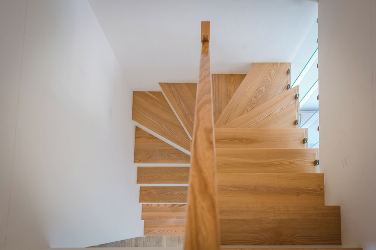 Staircase, Viganello Modern Apartments, Lugano