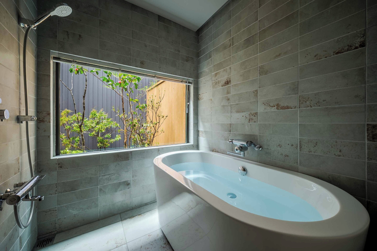 Bathroom 3, Suiki Machiya House, Kanazawa
