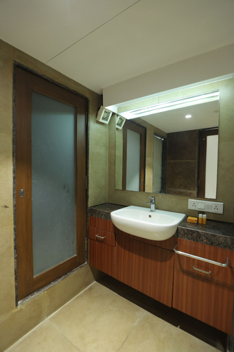 Bathroom 3, Hotel Shreeji Vatika-Airport Road, Surat