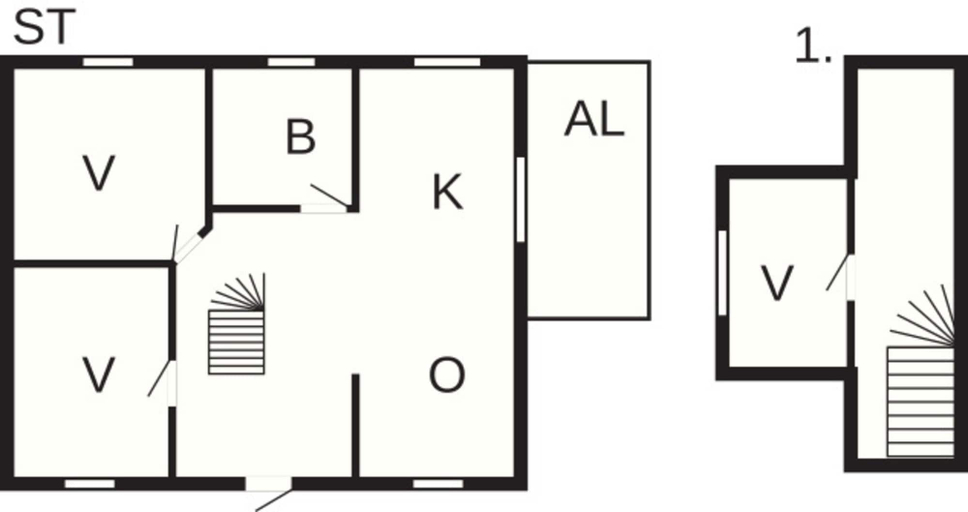Floor plan, 6 Person Holiday Home in Gotene-by Traum, Götene
