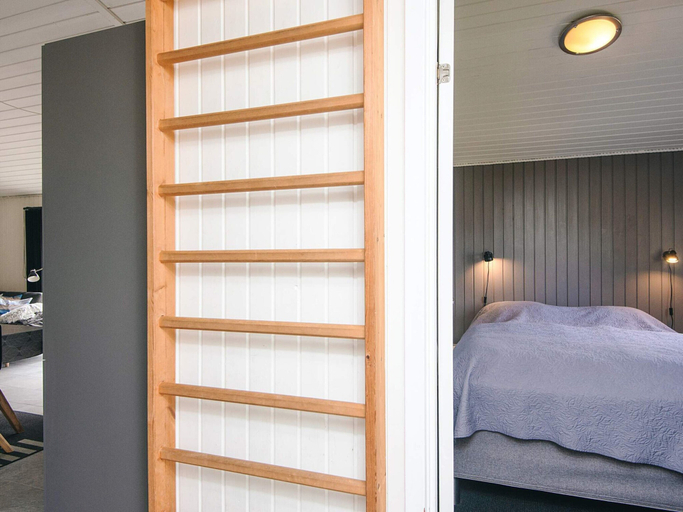 Bedroom 2, 4 Star Holiday Home in Oksbol, Varde