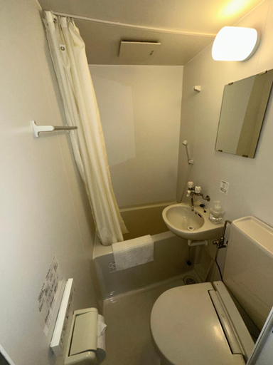 Bathroom 3, Ficus Tokyo Akihabara, Taitō