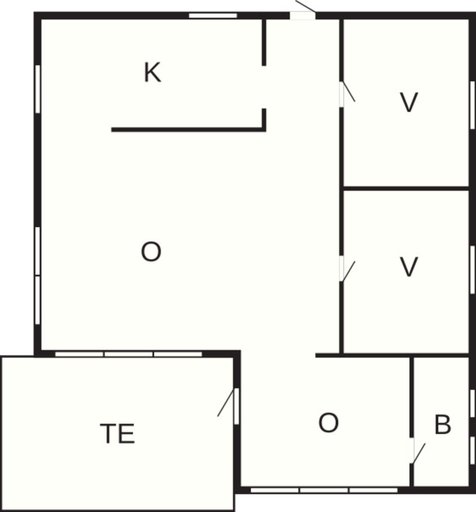 Floor plan, 7 Person Holiday Home in Falkenberg-by Traum, Falkenberg