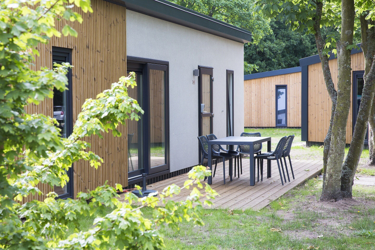 Balcony, Modern Chalet With Dishwasher Near the Beach, Den Haag